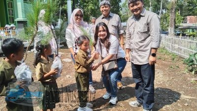 Peringati Hari Jadi ke-22, PAUD Tunas Rimba Bondowoso Tanamkan Cinta Lingkungan pada Siswa Lewat Aksi Penanaman Pohon