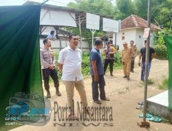 Kasat Reskrim Polres Bangkalan Pantau Langsung Jalannya Pilkada 2024 di Kec. Blega