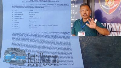Pensiunan TNI Kodim 0828 /4 Sampang, Lapor Ke Polres Sampang, Korban Pengkoroyokan Di TPS 01 Karampon