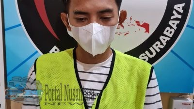 Kurir Narkoba di Tangkap Polrestabes Surabaya di Sidoarjo, Sabu dan Pil Dobel L Diamankan
