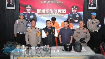 Gerak Cepat Polresta Malang Kota Berhasil Tangkap 2 Jambret dengan Kekerasan yang Viral di Medsos