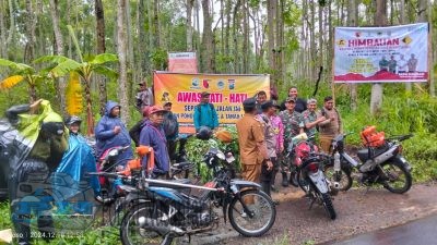 Antisipasi Bencana Musim Hujan: Perhutani dan Forkopimcam Sumber Wringin Gelar Sosialisasi ke Warga