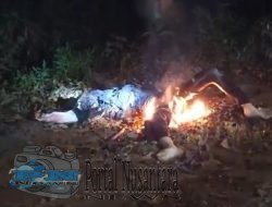 Warga Galis Bangkalan di Gegerkan Mayat Wanita Terbakar