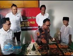 Tasyakuran dan Santunan Anak Yatim dalam Rangka Hari Jadi Fungsi Reserse ke-77 Tahun 2024
