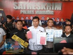 Tiga Tersangka Mafia BBM Bersubsidi di Amankan Polres Jombang