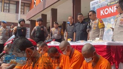 Polres Probolinggo Kota Amankan 11 Pelaku Penyalahgunaan Narkotika Selama 1 Bulan Terakhir