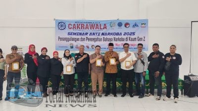 Media BeritaCakrawala Menggelar Seminar Anti Narkoba di Aula SMA Kartika IV-3 Surabaya
