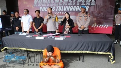 Polres Tulungagung Berhasil Mengungkap Kasus Pencurian Mobil di Showroom K-cunk Motor