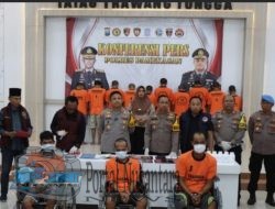 Melawan Petugas, Tiga Tersangka Curanmor di Pamekasan Dihadiahi Timah Panas