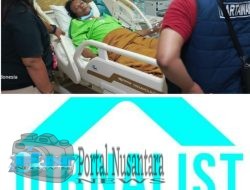 Vanguard Jurnalis Peduli Sesama, Jenguk Ketua AWS di RS Soewandi