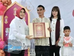 Fatma Gus Ipul Hibur Ratusan Anak Yatim dan Disabilitas di Peksos Goes to Community