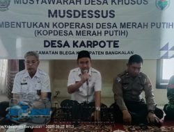 Percepat Pembentukan Koperasi Merah Putih, Camat Blega Hadirkan Tim dari Bangkalan