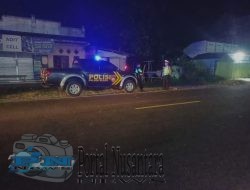 Patroli Antisipasi Balap Liar dan Premanisme, Polsek Blega Jaga Kondusifitas Wilayah