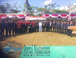 Khidmat! Kecamatan Blega Gelar Upacara Pengibaran Bendera Merah Putih HUT RI ke-80