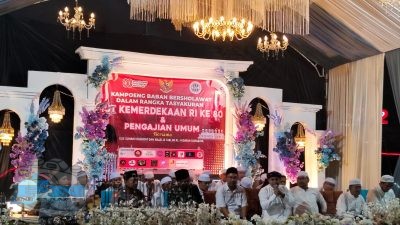 Semarak HUT RI ke-80, Kampoeng Baban RW 01 Gelar Tasyakuran dan Bersholawat Bersama Majlis Al-Hidayah