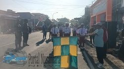 Antusiasme Warga Blega Membludak, 57 Regu SD Meriahkan Lomba Gerak Jalan HUT RI ke-80