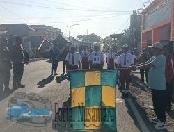 Antusiasme Warga Blega Membludak, 57 Regu SD Meriahkan Lomba Gerak Jalan HUT RI ke-80