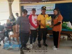 Camat Blega dan Kepala Pasar Gelar Program Beras Murah, Ringankan Beban Masyarakat