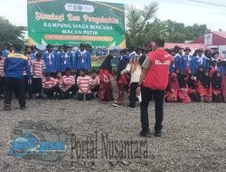 Pengukuhan KSB “Macan Putih” dan Simulasi Bencana Perkuat Ketangguhan Masyarakat Blega