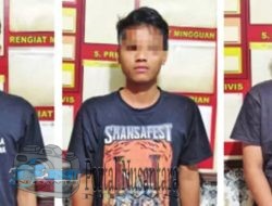 Anak di Bawah Umur Jadi Korban Pengeroyokan, 3 Pelaku Ditahan Polsek Purwosari Pasuruan