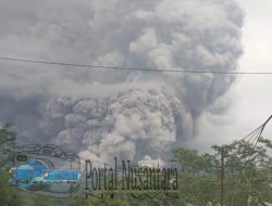 Erupsi Gunung Semeru Semburkan Asap Dahsyat, Warga Lumajang dan Malang Diminta Waspada