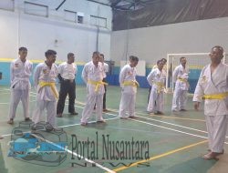 Tingkatkan Keterampilan, Satpam Haleyora Powerindo – PLN UIP JBTB Gelar Refreshment Beladiri Karate