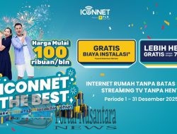ICONNET Tawarkan Promo Akhir Tahun: Internet Tanpa Batas Mulai Rp100 Ribuan, Instalasi Gratis dan Hemat hingga 7 Bulan