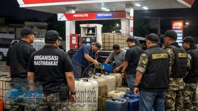 Diduga Dibekingi Ormas, SPBU Jogoloyo Jombang Layani Pengisian Pertalite Bolak-Balik hingga Ratusan Ribu Rupiah