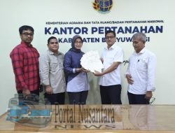 Tingkatkan Kepastian Hukum Aset Negara, PLN UIP JBTB Terima Sertipikat HGB SUTET 500 kV Paiton–Kalipuro di Desa Ketapang dan Kalipuro