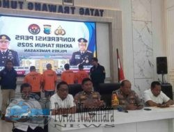 Akhir Tahun 2025, Polres Pamekasan Ungkap Kenaikan Perkara Pidana dan Evaluasi Kinerja Keamanan