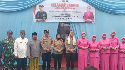 Kapolres Bangkalan Kunjungi Mapolsek Blega, Tekankan Peran Bersama Jaga Kamtibmas