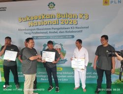 PLN Anugerahkan Beyond Duty 2026 kepada Empat Tenaga Alih Daya di Momentum Bulan K3 Nasional