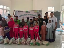Pegadaian Cabang Blega Santuni Anak Yatim di Yayasan TK Al-Barokah