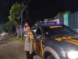 Polsek Kwanyar Patroli Sahur, Lingkungan Polres Bangkalan Aman Kondusif Selama Ramadhan