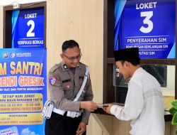 Satlantas Polres Gresik Hadirkan Layanan SIM Santri Trendi Selama Ramadan 1447 H, Permudah Santri Urus Legalitas Berkendara