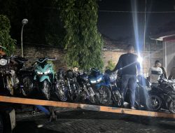 Patroli KYRD Ramadhan, Polres Bangkalan Amankan 13 Motor Balap Liar di Lomaer Blega