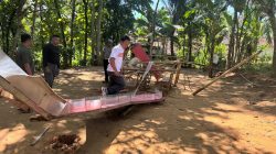 Tanggapi Keluhan, Polsek Larangan Bongkar Lapangan Balap Kelereng cegah Perjudian di Desa Blumbungan