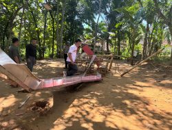 Tanggapi Keluhan, Polsek Larangan Bongkar Lapangan Balap Kelereng cegah Perjudian di Desa Blumbungan