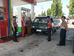Polres Pamekasan Gelar Patroli Harian di SPBU, Pastikan BBM Aman dan Harga Stabil