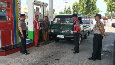 Polres Pamekasan Gelar Patroli Harian di SPBU, Pastikan BBM Aman dan Harga Stabil