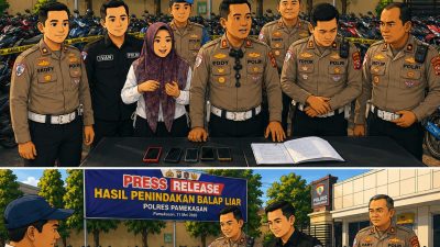 Polres Pamekasan Tindak 582 Motor Balap Liar, Kasat Lantas Imbau Pemilik Segera Ambil Kendaraan