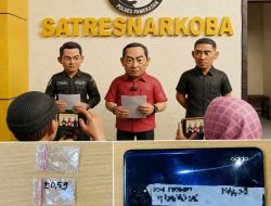 Residivis Narkoba Kembali Ditangkap, Satresnarkoba Polres Pamekasan Ringkus Pengedar Sabu di Pakong