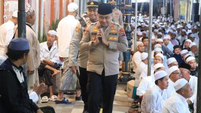 Polres Gresik Libatkan Ratusan Personel Layanan Pengamanan Haul Habib Abu Bakar Assegaf ke-71