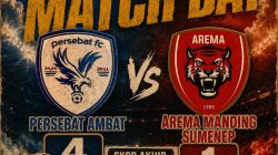 Persebat Ambat Tumbangkan Arema Manding 4-1 di Laga Persahabatan