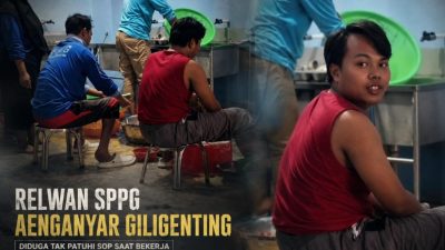 Usai Polemik IPAL, Kini Video Relawan SPPG Aenganyar Diduga Langgar SOP Kerja Beredar di Media Sosial