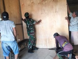Dari Komsos ke Aksi, Babinsa Larangan Gotong Royong Bangun Usaha Warga