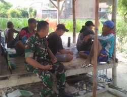 Dengar Keluhan Warga Secara Langsung, Babinsa Pasean Bergerak Cepat