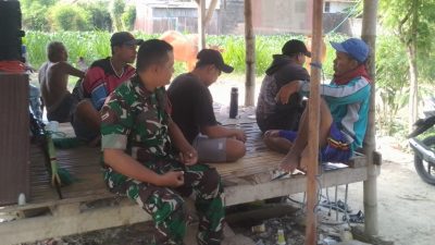 Dengar Keluhan Warga Secara Langsung, Babinsa Pasean Bergerak Cepat