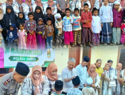 Menyambut Hari bayangkara KE 80 polsek omben santuni anak yatim dihari 10 Muharram 1448 Hijriah