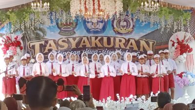 Tasyakuran Pelepasan SDN Blega 01: Ini Pesan Ibu Kepsek & H.Toha